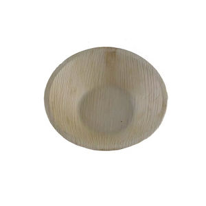 Bols ronds profonds jetables en vrac Matériau de feuille de palmier de qualité supérieure pour le service de nourriture de mariage et de fête - Product Image 4