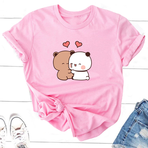 ขายส่ง2023ฤดูร้อนใหม่ของผู้หญิงแขนสั้นเสื้อยืดแฟชั่นบวกขนาดของผู้หญิงหลวมเสื้อยืด - Product Image 4