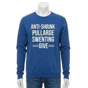 Pulls anti-rétrécissement avec impression par décharge, mélange de coton, texture douce, vêtements décontractés, fournisseur de vêtements de mode, Trade Fit X - Product Image 1