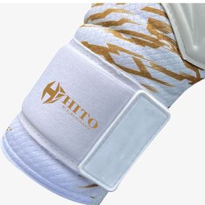 Gants de gardien de but de football de qualité supérieure, couleur personnalisable, gants de gardien de but avec caoutchouc injecté au dos, contact Letax sur la paume avant - Product Image 5