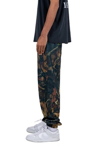 ผู้ผลิต OEM กางเกงวอร์มพาราชูทผู้ชาย กางเกงขายาว สกรีนโลโก้ได้ มีกระเป๋า เอวกลาง ทรงตรง หลวม ระบายอากาศดี สวมใส่สบาย ผ้าฝ้าย 100% - Product Image 2