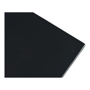 Table basse en fer Finition noire mate Rectangle Design Table centrale à faible hauteur pour salon et chambre à coucher - Product Image 3