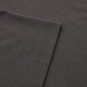 2025 hommes décontracté à manches courtes 100% coton T-Shirt col rond motif solide respirant Jersey goutte conception vierge le plus populaire OEM - Product Image 6