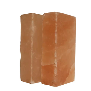 Himalayan 100% Ladrillos de sal natural azulejos tamaño 12x8x2 para la construcción de salas de sal SPA construcción de paredes de sal - Product Image 5
