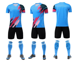 Ensemble d'uniformes de football personnalisables en Offre Spéciale Maillot de football respirant avec logo et impression de nom Haut personnalisé exclusif - Product Image 5