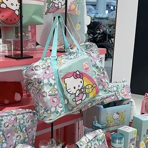 Neceser de viaje colgante plegable HaloKitty, bolsa de gran capacidad ligera de dibujos animados de HaloKitty, el mejor socio para viajes cortos - Product Image 4