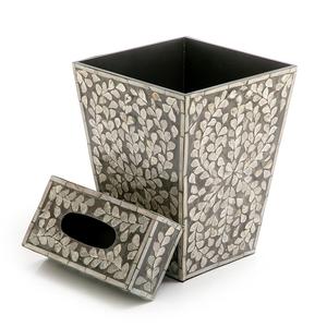 Porte-mouchoirs en acier inoxydable de style traditionnel, multi-usages, finition argentée, pour café et salon de thé - Product Image 3