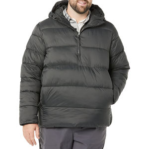 Veste matelassée imperméable et respirante sur mesure en gros pour hommes, OEM, manteau d'hiver décontracté, capuche amovible, option taille plus, haute qualité - Product Image 4