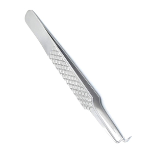 Pince à épiler pour extensions de cils de styles uniques, volume en acier inoxydable, 45, 90 degrés, pointe en fibre - Product Image 6