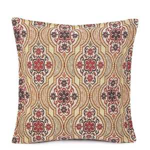 No 527 Goblen Kilim Minder 45x45 cm Cojín de lana de yute con estampado geométrico portátil para sofás de sala de estar Decorativo de Navidad - Product Image 1