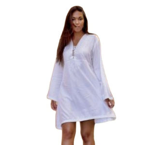 Vestido de Punto Elegante para Mujer, Cuello en V, Manga Larga, Falda Corta, Nuevo Modelo 2026 - Product Image 1