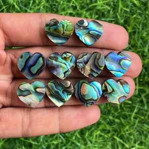 Cabochons uniques de poire turquoise de cuivre d'huître rouge pierres lâches pour des créateurs de bijoux - Product Image 2