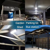 Lumière LED à Piles Solaires IP65 Longue Durée pour un Éclairage Efficace dans les Abri de Voitures, les Arrêts de Bus, les Cours, les Jardins
