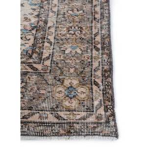 พรมขนสัตว์ถักมือลายดอกไม้สไตล์วินเทจและลายเรขาคณิตสีเบจและสีน้ำตาลสำหรับห้องนั่งเล่น ห้องโถง ห้องวัยรุ่น-Pae-2772 - Product Image 4