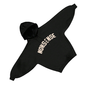 Vente en gros de sweats à capuche unisexes bon marché 220 GSM, en molleton surdimensionné, avec impression personnalisée en relief, sweats à capuche d'automne vierges pour hommes avec votre propre logo - Product Image 4