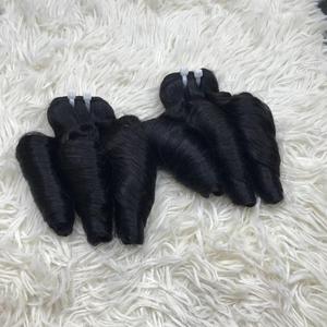 Haute qualité 100% Vietnam Remy Extensions de cheveux prix de gros Bouncy Curly Machine Double trame VQ cheveux Extensions de cheveux humains - Product Image 3