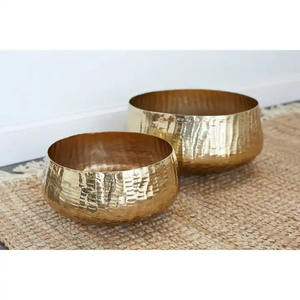 Super conception, prix attractifs, bol à salade durable fini en métal, style unique, couverts de table, arc à salade décoratif - Product Image 2