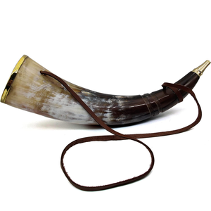 แตรเป่าไวกิ้งทำมือรูปควายเป็นมิตรกับสิ่งแวดล้อมปี100% - Product Image 1