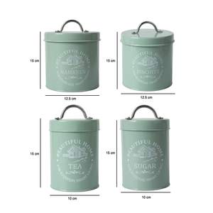 Private label kitchen containers OEM metal canister manufacturer Promotional kitchen storage items Export quality kitchen - Product Image 6