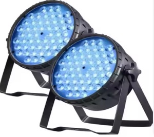 Projecteurs LED RGB 54x3W de haute qualité, éclairage de scène DJ personnalisable - Product Image 1