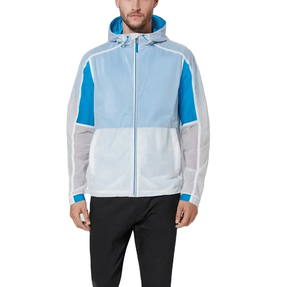 Veste de pluie à capuche légère et imperméable pour hommes, imperméable d'extérieur, respirant, coupe-vent, veste de randonnée, vente en gros, vente en gros - Product Image 6