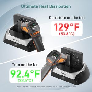 Fideco Cổ Phiếu CE FCC Rohs Loại C Dock Với Quạt Làm Mát USB 3.0 2.5 3.5 Inch Ổ Đĩa Cứng Docking USB 3.1 M.2 Pcie VFF Dock Trạm - Product Image 2