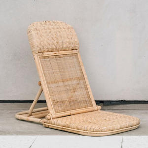 Silla de playa plegable de gran calidad, sillas de ratán para exteriores, accesorios para fiestas y picnics junto a la piscina - Product Image 5