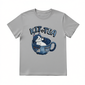 T-Shirt Unisex Casual 210GSM 100% Cotone Personalizzata con Stampa Serigrafica Oversize, Peso del Tessuto 250 Gsm - Product Image 2