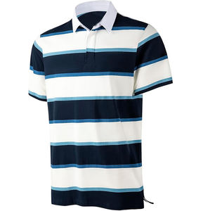 เสื้อโปโลสำหรับผู้ชายเสื้อโปโลผ้าฝ้าย100% OEM แฟชั่นดีไซน์ล่าสุดขายส่ง - Product Image 1