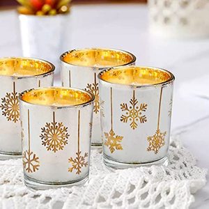 Soportes de luz de té sin llama para el hogar, vacaciones y decoración de bodas, luces de té de Navidad, velas de candelita de cera - Product Image 4