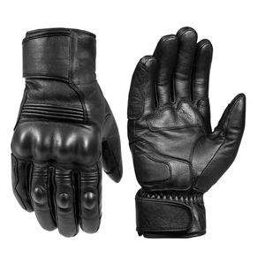Guantes de cuero para hombre de diseño personalizado de alta calidad transpirables y para viajes casuales al aire libre en invierno disponibles al por mayor - Product Image 6