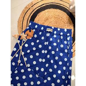 Vintage 2000's Polka Dot Pants Soft Woven Summer Collection Size Chart in Description - Product Image 1