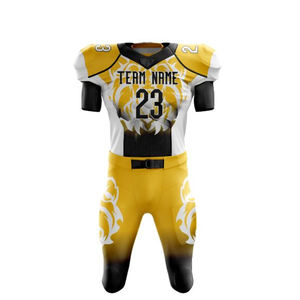 Uniforme de fútbol americano al por mayor, MOQ bajo, uniforme de fútbol, kits de fútbol americano personalizados - Product Image 2