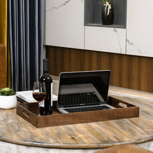 Plateau en bois artisanal pour fruits, plateau à fruits secs, plateau à collation, ornements pour le thé de l'après-midi, plateau de service de haute qualité - Product Image 6