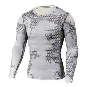 Rashguard unisexe à manches longues de qualité supérieure avec impression numérique personnalisée, respirant, en nylon et élasthanne, pour BJJ MMA - Product Image 5