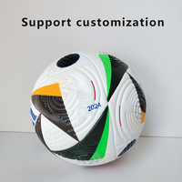 Ballons de football européens n° Ballon de football standard 5, taille 4, pour joueurs de football, 24 ligues, football professionnel, fabriqué à Sialkot