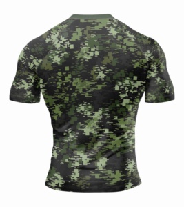 Rashguard personnalisé à manches longues pour hommes, maillot de compression Jiu Jitsu, hautement élastique, pour arts martiaux et MMA - Product Image 4