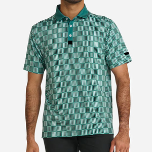 Chemises en tricot de couleur unie pour hommes, grandes tailles, pour l'été, logo personnalisé, respirantes, service OEM professionnel - Product Image 1