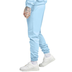 Chándal Informal de Algodón 100% con Capucha y Logotipo Bordado Personalizado con Pedrería para Hombre, Lavado Ácido, con Patrón Sólido para la Temporada de Invierno - Product Image 6