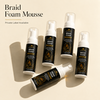 Mousse coiffante volumisante pour tresses et perruques, fournisseur de mousse tressée personnalisée