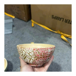 Bol en bambou naturel fait à la main du Vietnam Premium Eco Friendly Export Wholesale Bulk Supply - Product Image 5