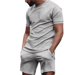 Trending <b>Men's</b> <b>Short</b> Sleeve Summer Sports Tracksuit <b>Short</b> <b>Sets</b> T-<b>Shirt</b> <b>Shorts</b> Custom Printed <b>Men</b> Twin <b>Sets</b> - Product Image 6