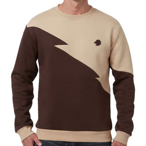 Sudadera de hombre moderna, básica, de mezcla de algodón, hecha con tela suave, cómoda y cálida, con diseño sencillo. - Product Image 1