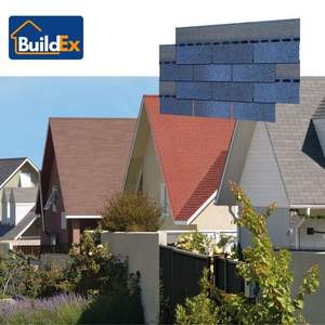 Vente en gros d'Amérique latine 3TAB mosaïque stratifiée fibre de verre asphalte <span class=keywords><strong>bitume</strong></span> bardeaux de toiture Design moderne Style <span class=keywords><strong>prix</strong></span> compétitif - Product Image 2