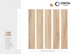 Azulejos de porcelana con diseño de tiras de madera 20x120 | Azulejos de suelo con acabado mate de aspecto de madera rústica para proyectos domésticos y al aire libre - Product Image 2