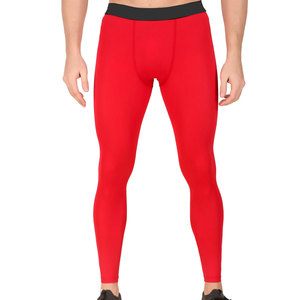 Top Selling Men's Compression <b>Pants</b> <b>Spandex</b>/Nylon Quick Dry Custom Color & Design Elastic Waist Full Length Custom Made - Product Image 1