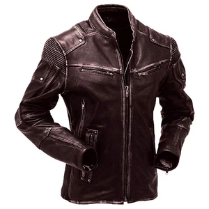 Veste universitaire Yamaha pour homme en polyester/coton, boutons recouverts sur le devant, protection d'armure rembourrée, séchage rapide, respirante, écologique - Product Image 1