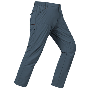 Comfortable mens softshell pants windproof waterproof breathable hiking trousers warm outdoor wear durable <b>fabric</b> - Product Image 3