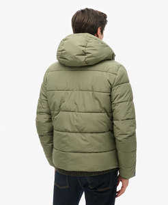 Veste d'hiver bouffante de haute qualité au design personnalisé pour hommes, manteau à capuche à bulles utilitaire chaud pour l'extérieur - Product Image 6
