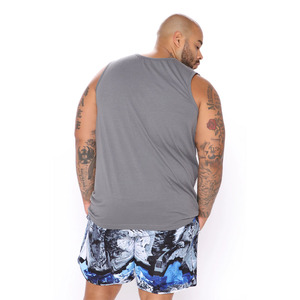 Maillots de sport de qualité supérieure pour hommes, débardeurs et shorts unis, tenue d'entraînement décontractée, t-shirt deux pièces, ensemble court - Product Image 5